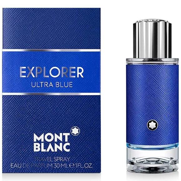Montblanc Explorer Ultra Blue Eau De Parfum - 1oz - Picture 2 of 4